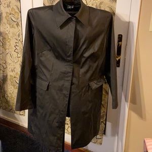 Black trench like coat